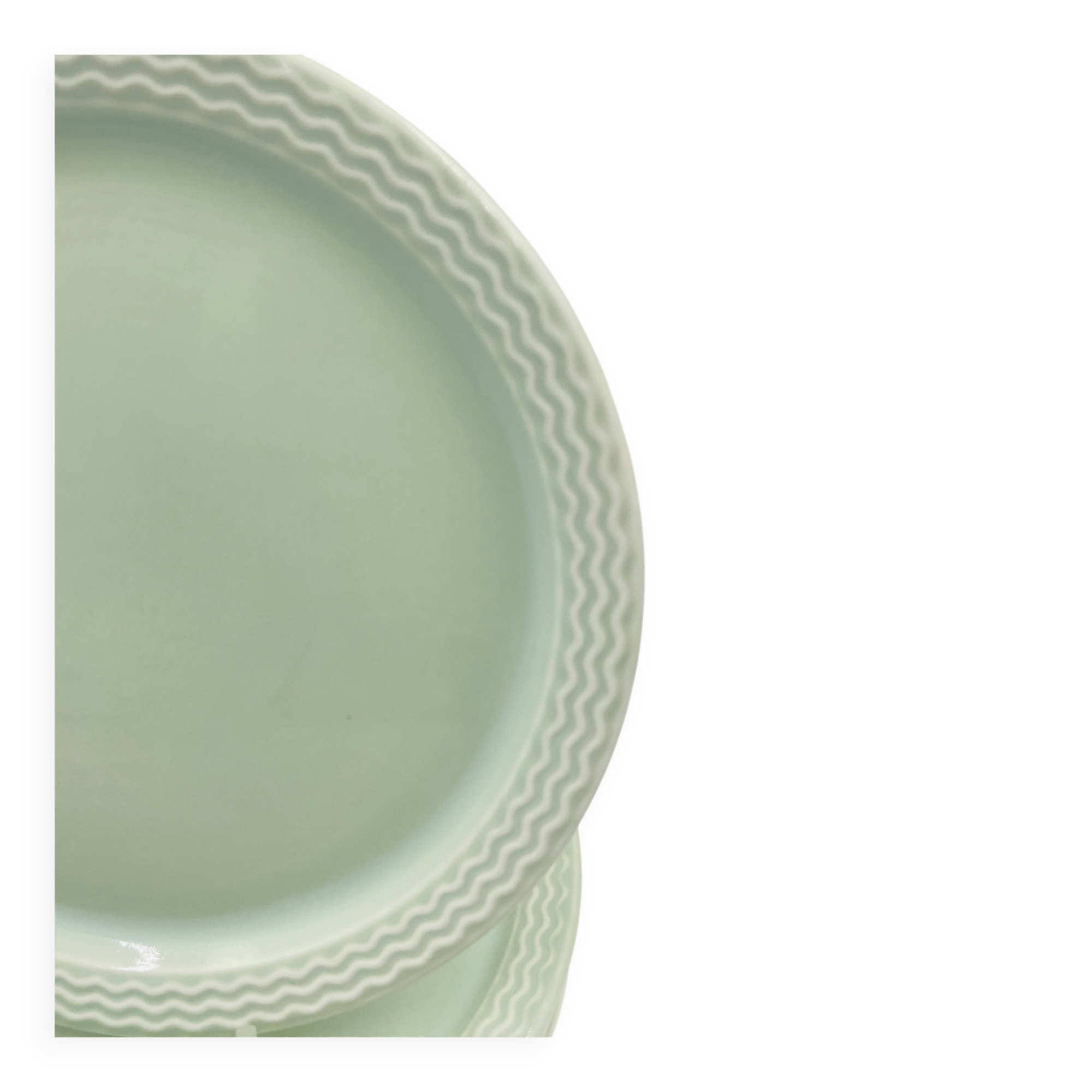 Lot de 5 assiettes à dessert Villeroy & Boch Ondine