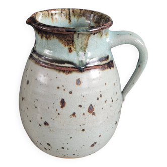 Glazed stoneware water jug