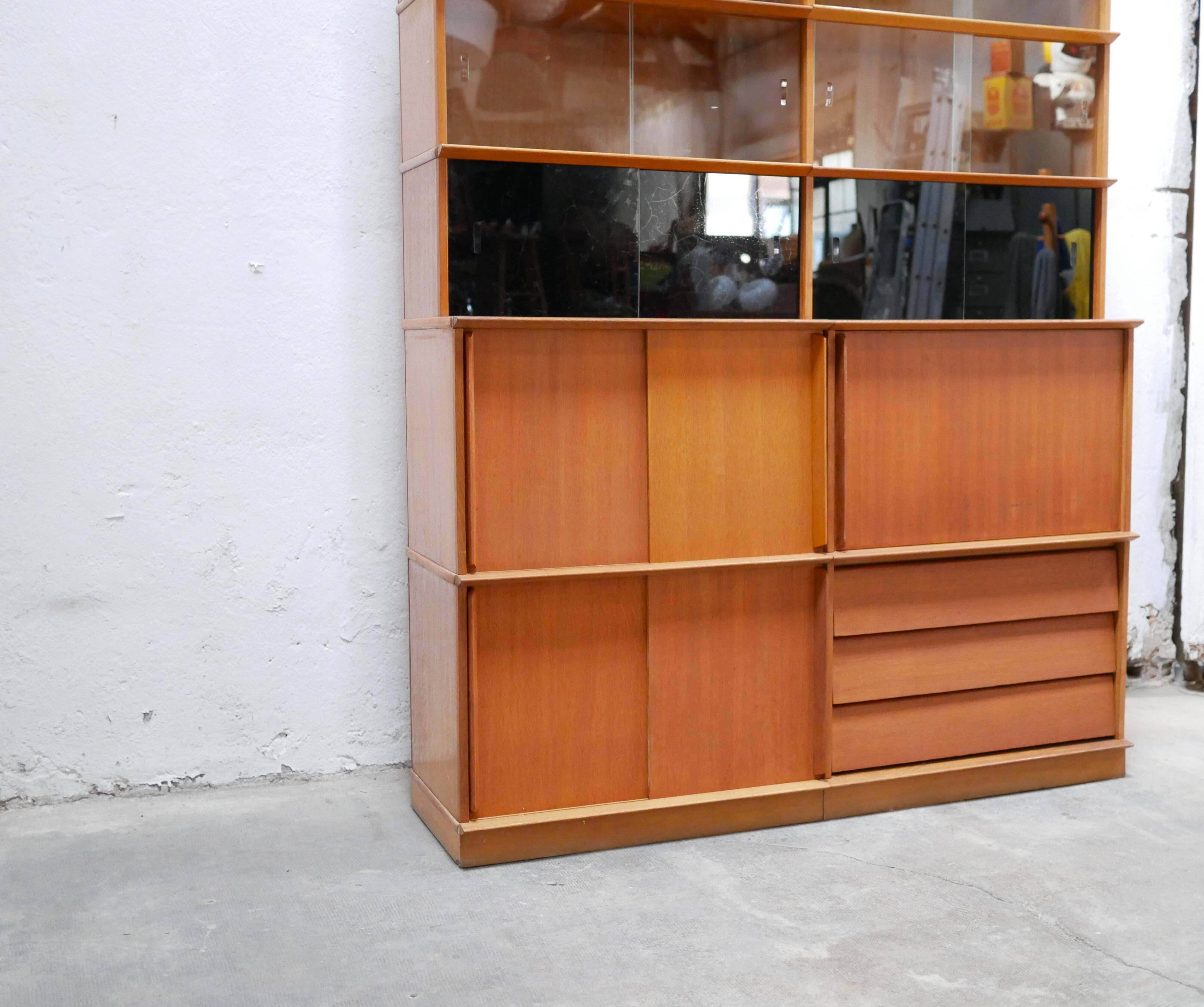 Display case library by Didier Rozaffy for Meubles Oscar editions