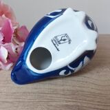 Owl Statuette Villeroy and Boch Gallo – Vintage Cobalt Blue Porcelain