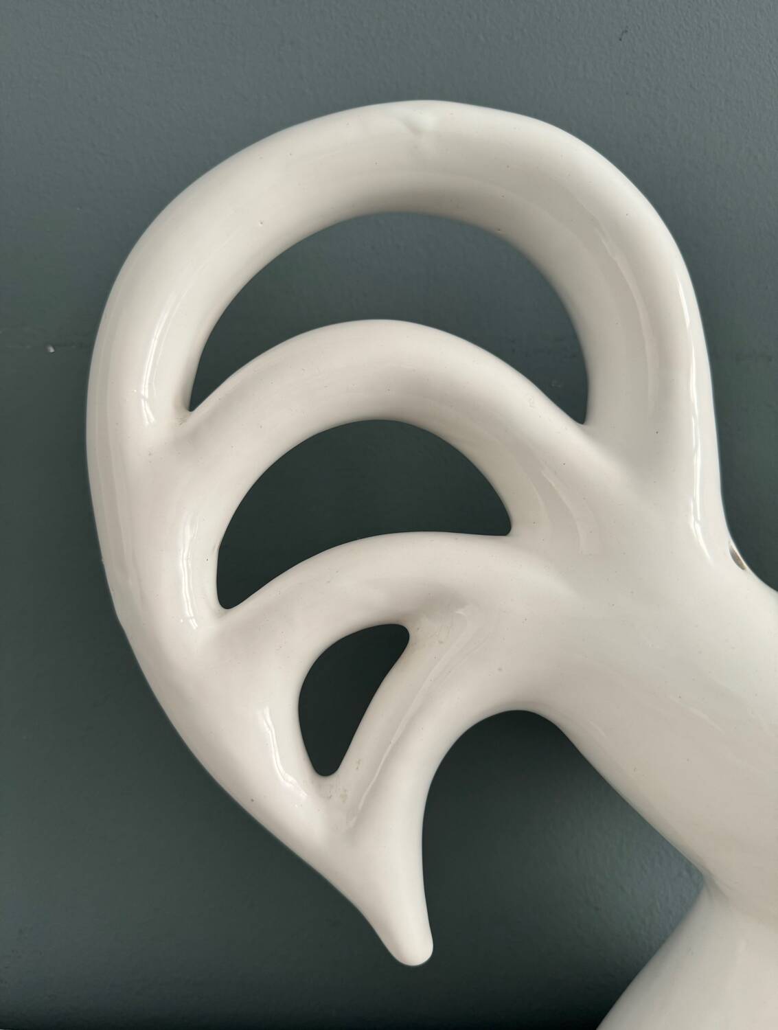 Ceramic flower pick Les Grottes Dieulefit