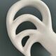 Ceramic flower pick Les Grottes Dieulefit