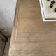 Oak sideboard with glass doors