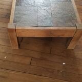 Slate coffee table