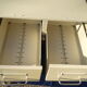 Furniture 2 drawers industrial metal loft 70s brand EMCE with key