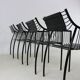 Set of four dutch design dining arm chairs by Ruud Jan Kokke