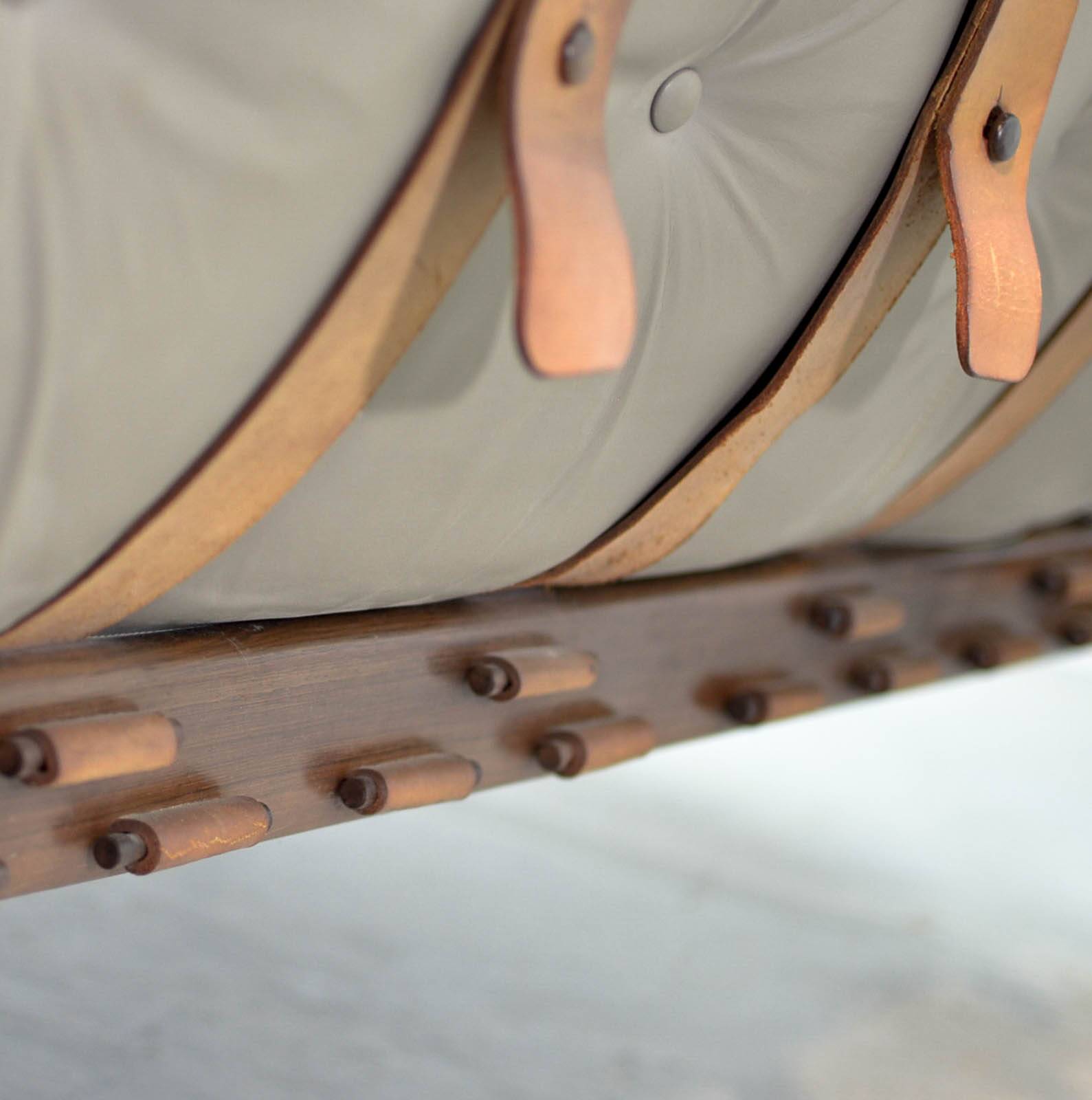 Jean Gillon Brazilian Jacarandá Wooden 3-Seat Sofa for Woodart, Brazil, 60s