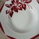6 antique soup plates from Digoin and Sarreguemines