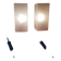 Duo de lampes IKEA GRONO – Rose clair – Design scandinave