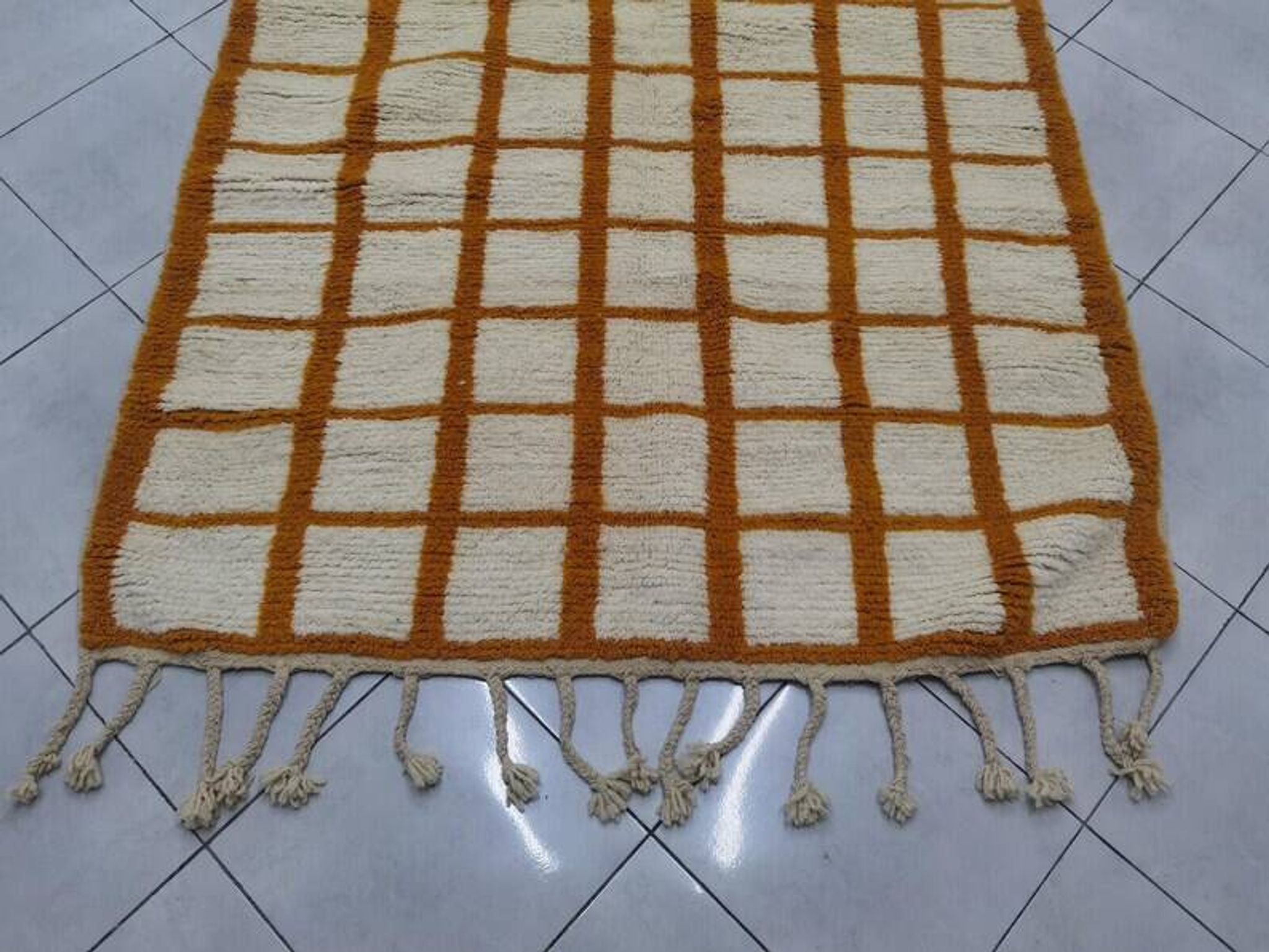 Tapis bérbere fait main traditionnelle 270cmx160cm