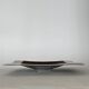 Large brushed metal (aluminum) pocket, 20th century design
