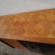 Meuble enfilade vintage bois mélamine année 50 pieds compas