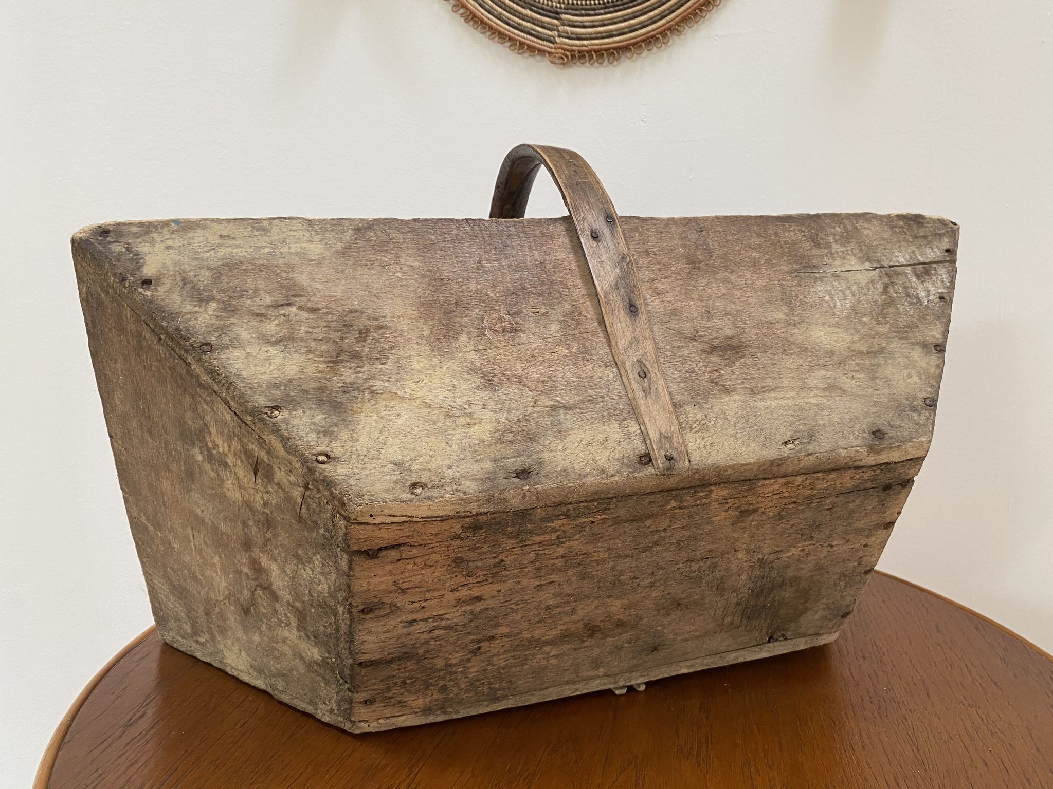 Panier en bois XL baquet de pêche d’Oléron