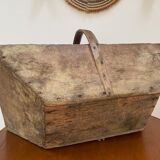 Wooden basket XL oléron fishing bucket