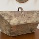 Wooden basket XL oléron fishing bucket