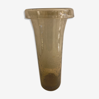 Bendor vase in blown and bubbled glass, 1970