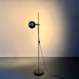 Lampadaire moderne réglable en chrome du milieu du siècle, Allemagne