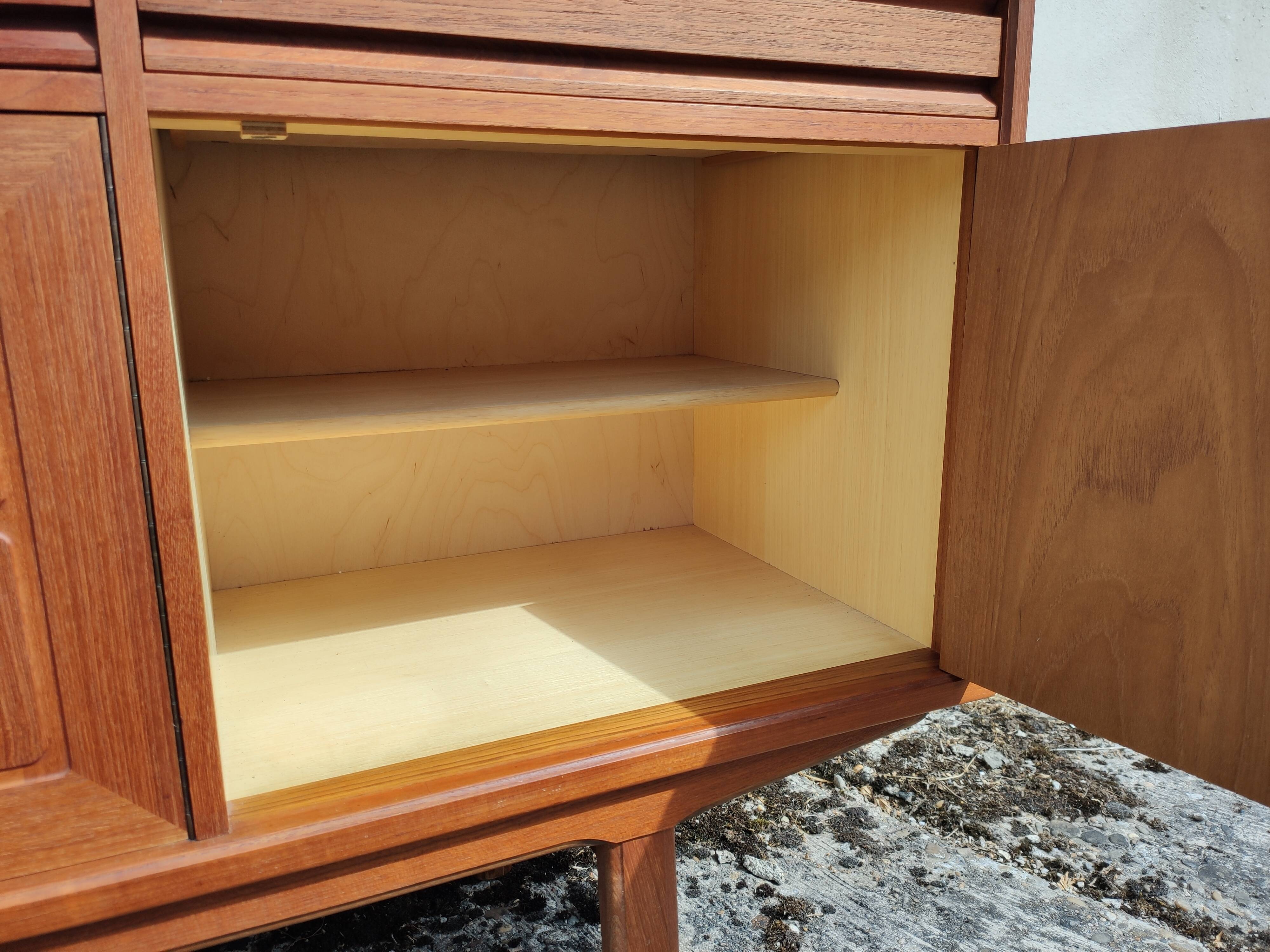 Scandinavian teak strand Nordas Bruk Norway 1960s