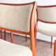 Set of 6 chairs #80 in teak by Niels O. Møller, JL Moller, Mid Century