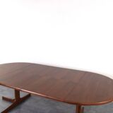 Mid-Century Danish Teak Extendable Dining Table, 1960s.
