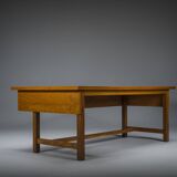 Swedish Freestanding Teak Architect Desk, 1960s