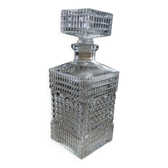 Large whisky decanter from France