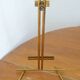 Table mirror on a brass easel