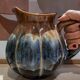 Vintage melon shaped pitcher
