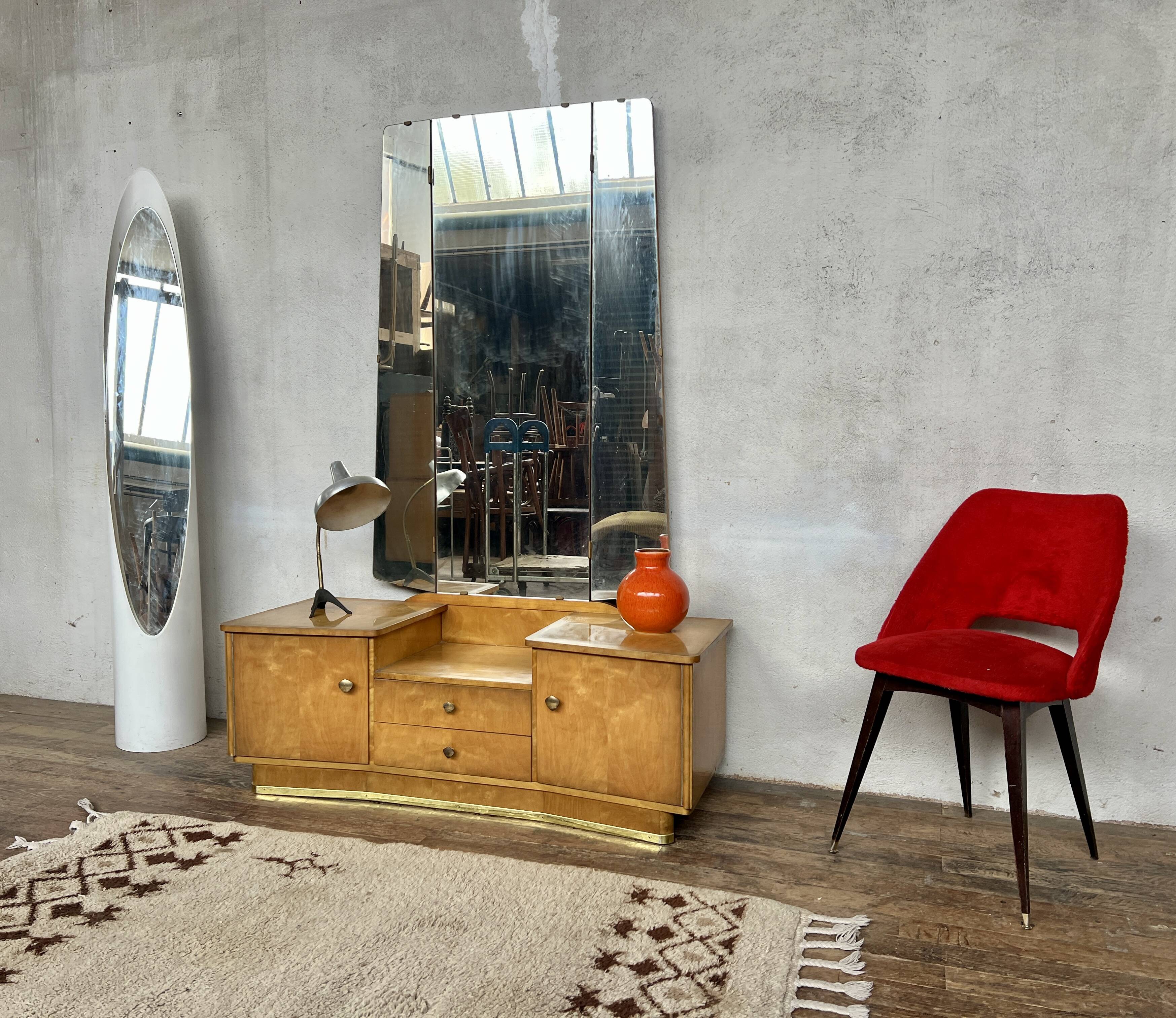 Vintage dressing table/vanity table/entryway furniture