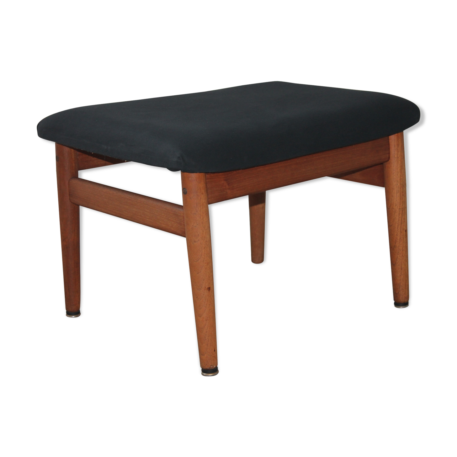 Scandinavian Ottoman by Arne Vodder in vintage teak 60's