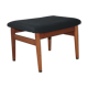 Scandinavian Ottoman by Arne Vodder in vintage teak 60's
