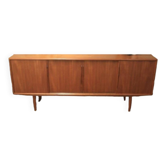 Vintage Scandinavian teak sideboard from the 60s, 70s