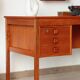 Bureau danois en teck vintage – Domino Møbler (années 60)
