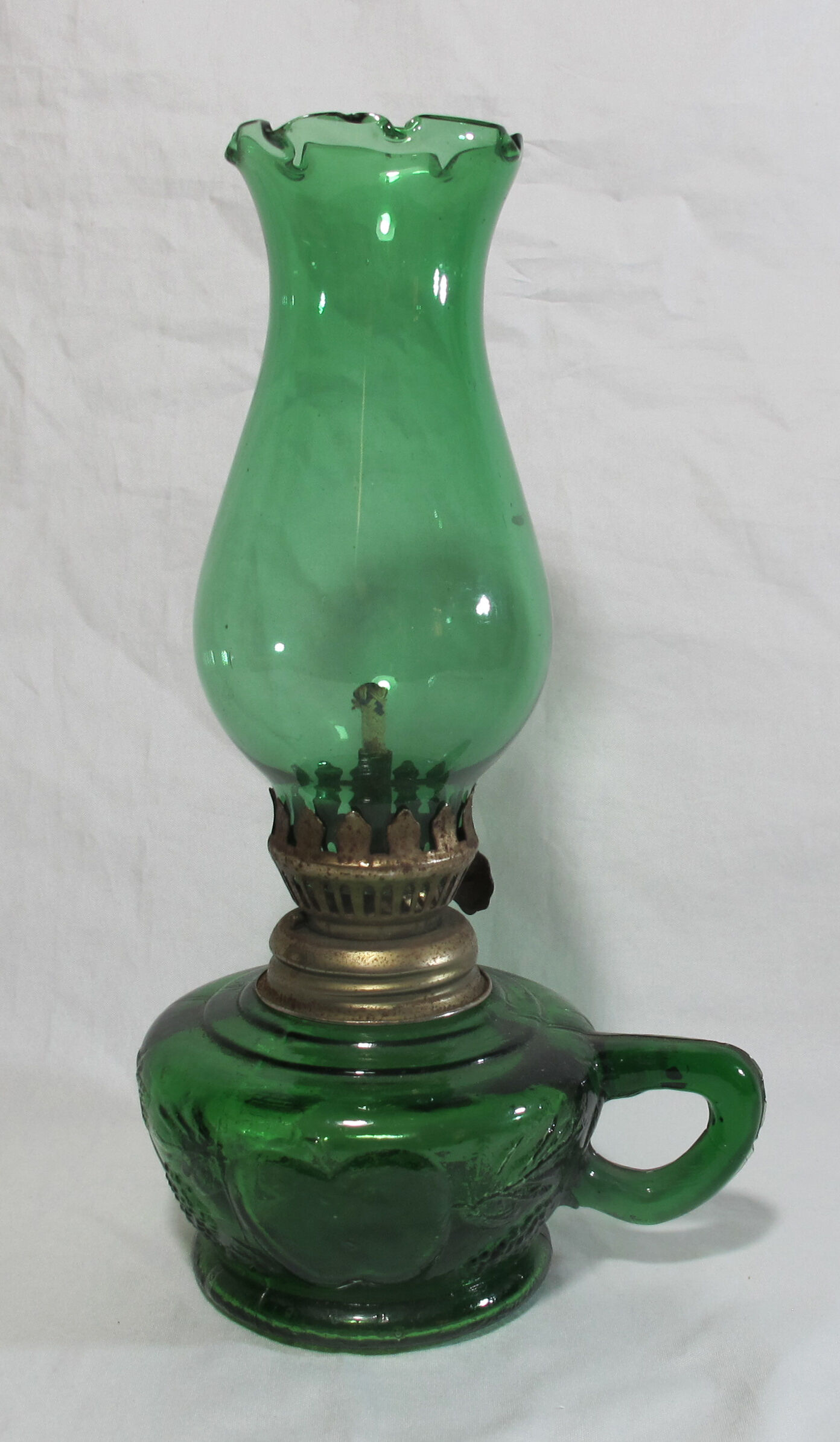 Glass kerosene lamp