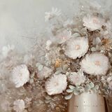 Painting bouquet of flowers signed R.Thomas