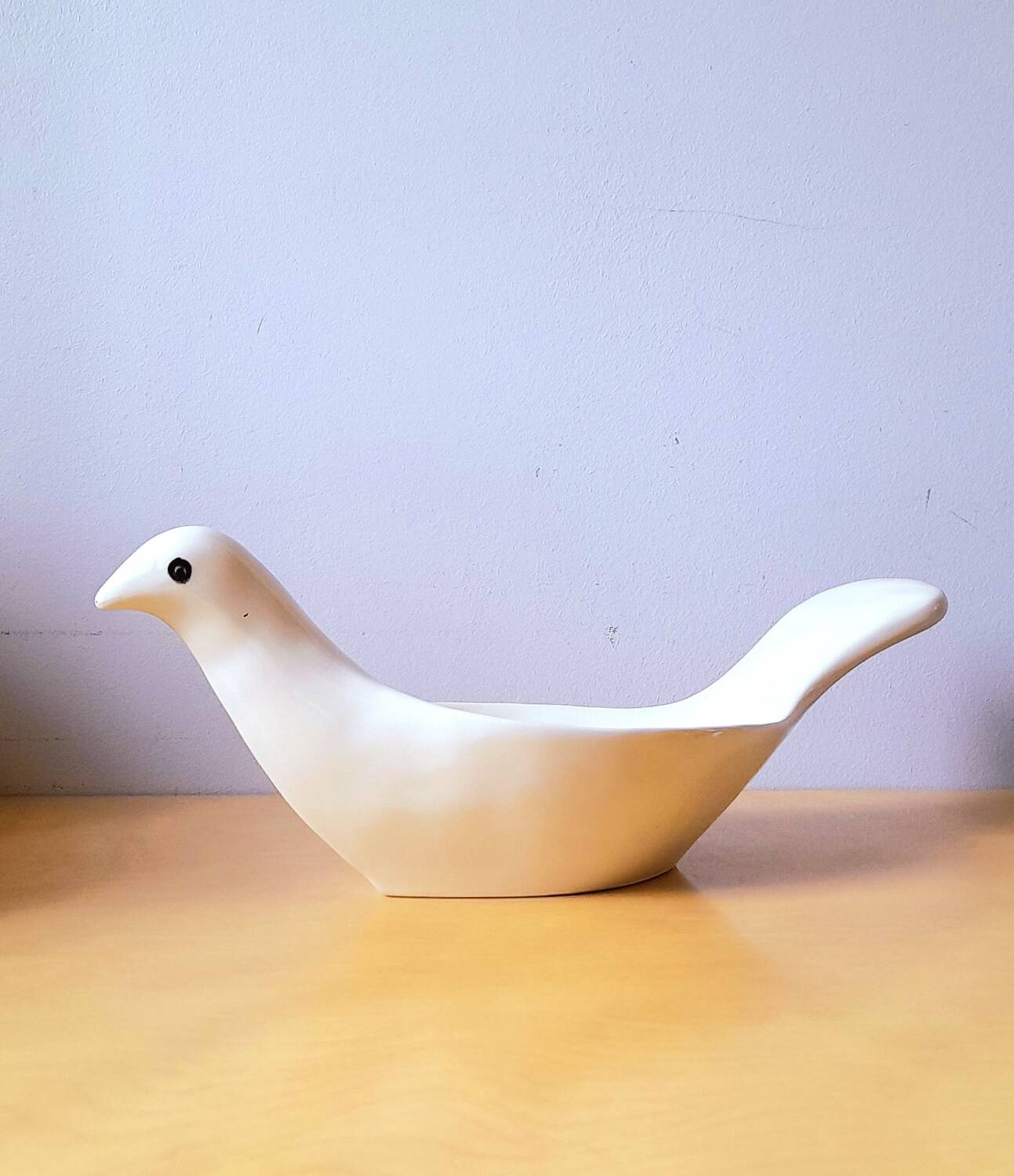 Bird fruit bowl, Gien 1960