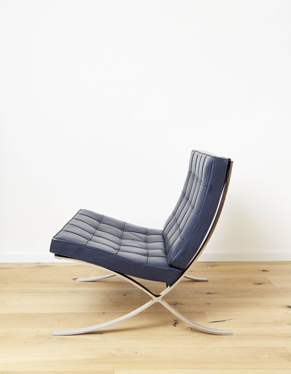Chaise Ludwig Mies van der Rohe MR90 Barcelone pour Knoll International