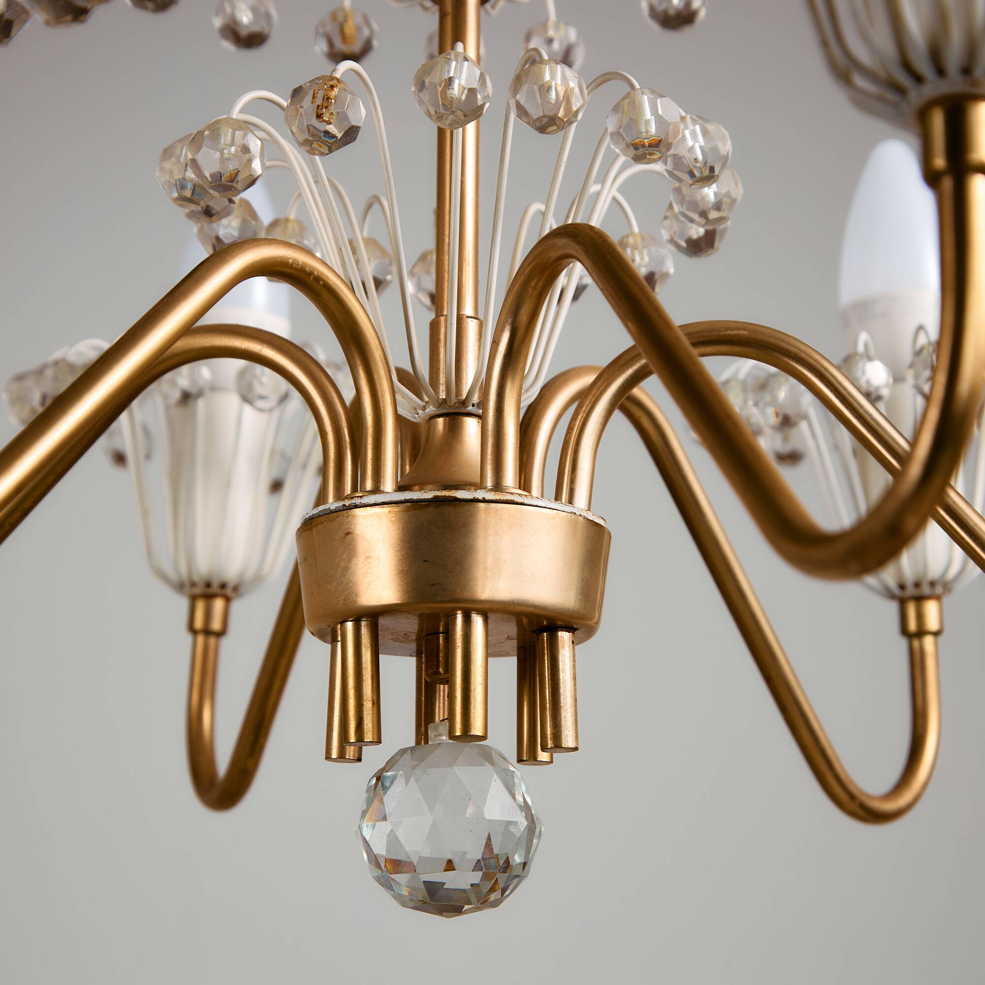 Fontaine chandelier by Emil Stejnar for Rupert Nikoll