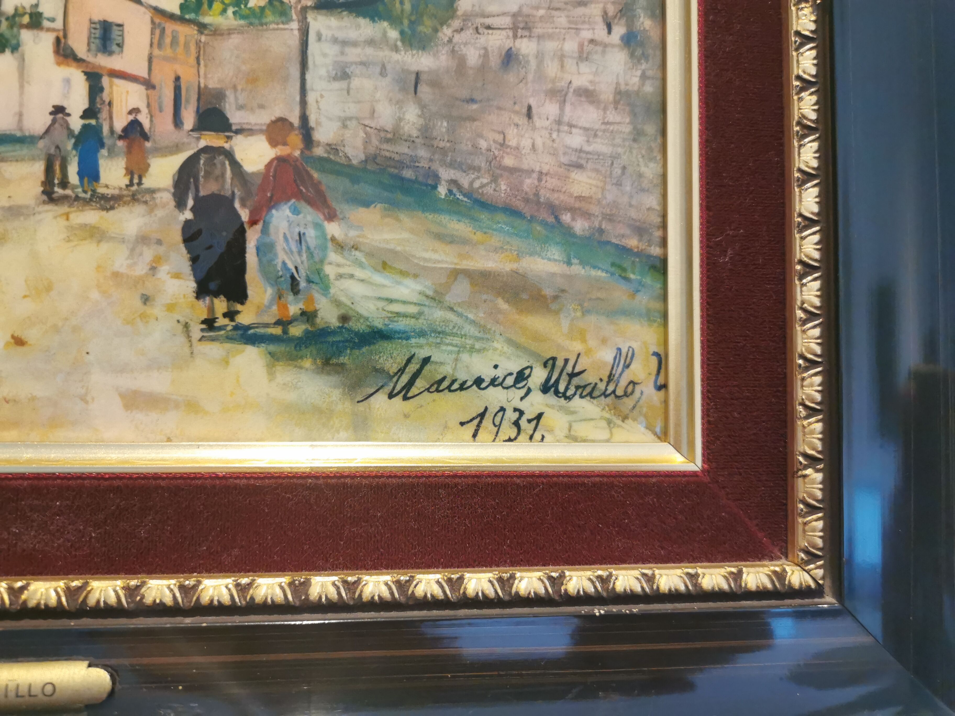 Tableau maurice utrillo montmartre