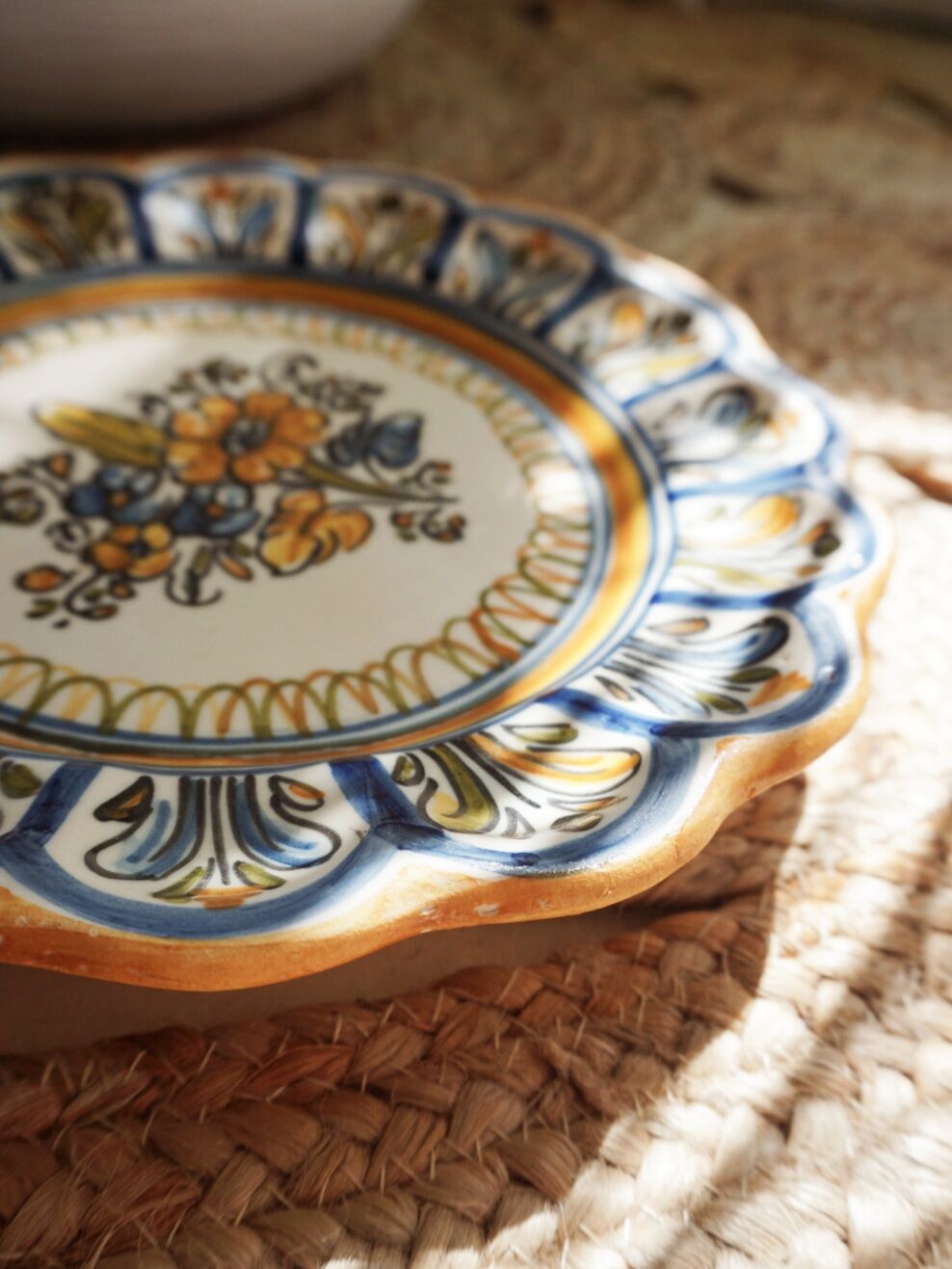 Decorative flat plate Spain
