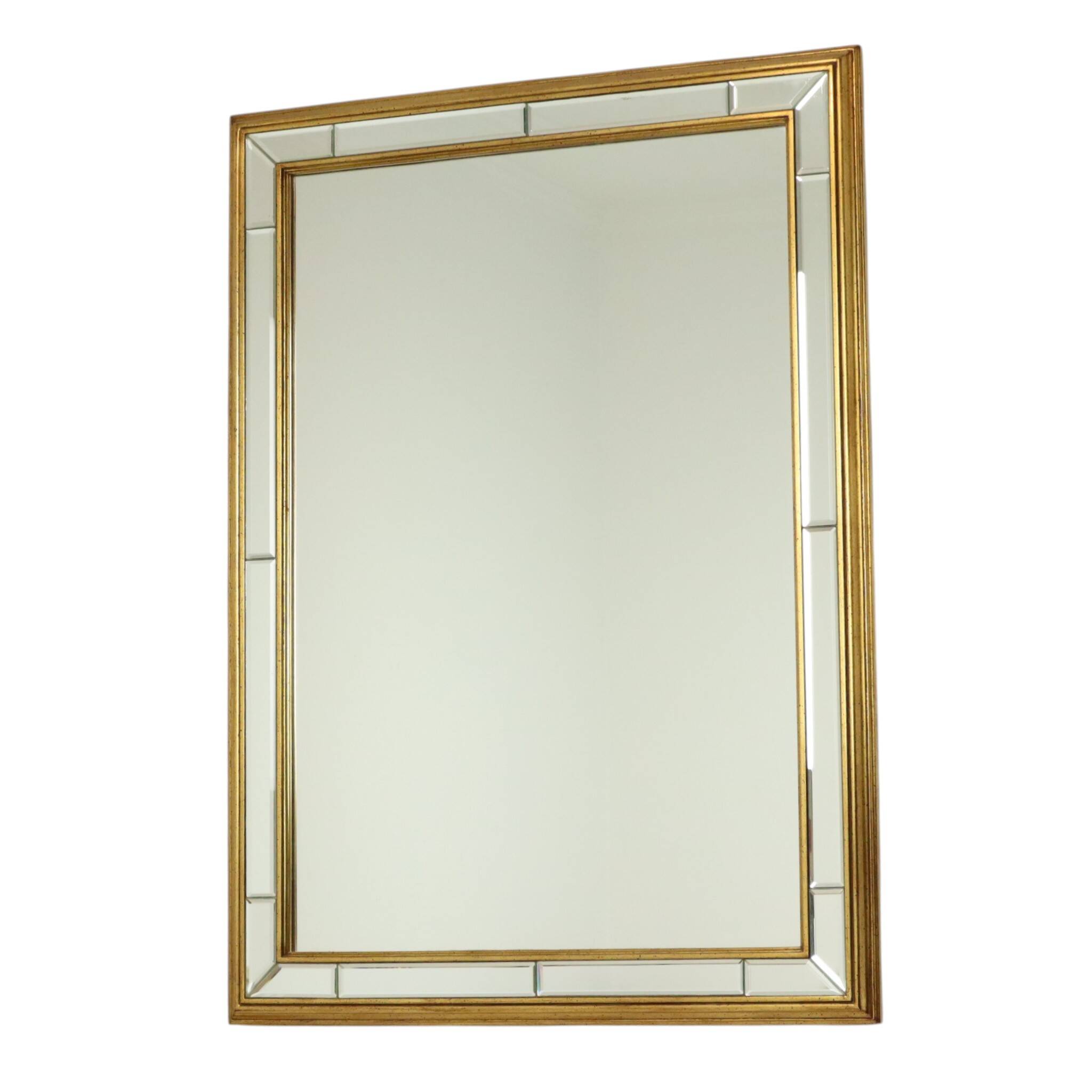 Hollywood Regency Deknudt Mirror Vintage Design 98cm
