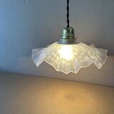 Antique glass pendant