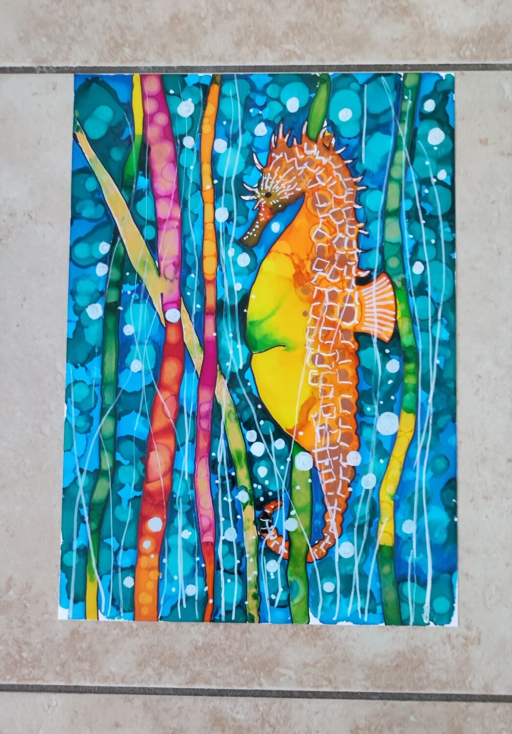 Seahorse illustration