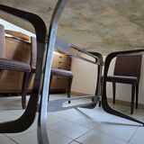 Marble table by Pierre Pichard, 1970, Ligne Roset.