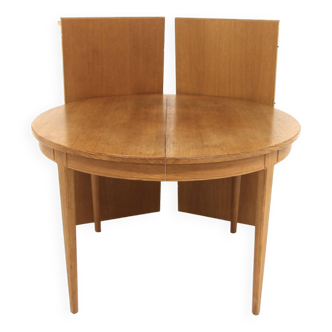 Scandinavian oak dining table "Herrgården", Carl Malmsten, Bodafors, Sweden, 1960