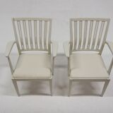 Paire de fauteuils en hêtre, Danemark, 1960