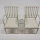 Pair of beech armchairs, Denmark, 1960