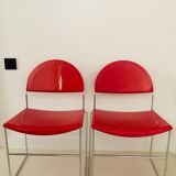 Pair of chairs "Franny" from Superstudio Design Team for Fasem, Italy 80s