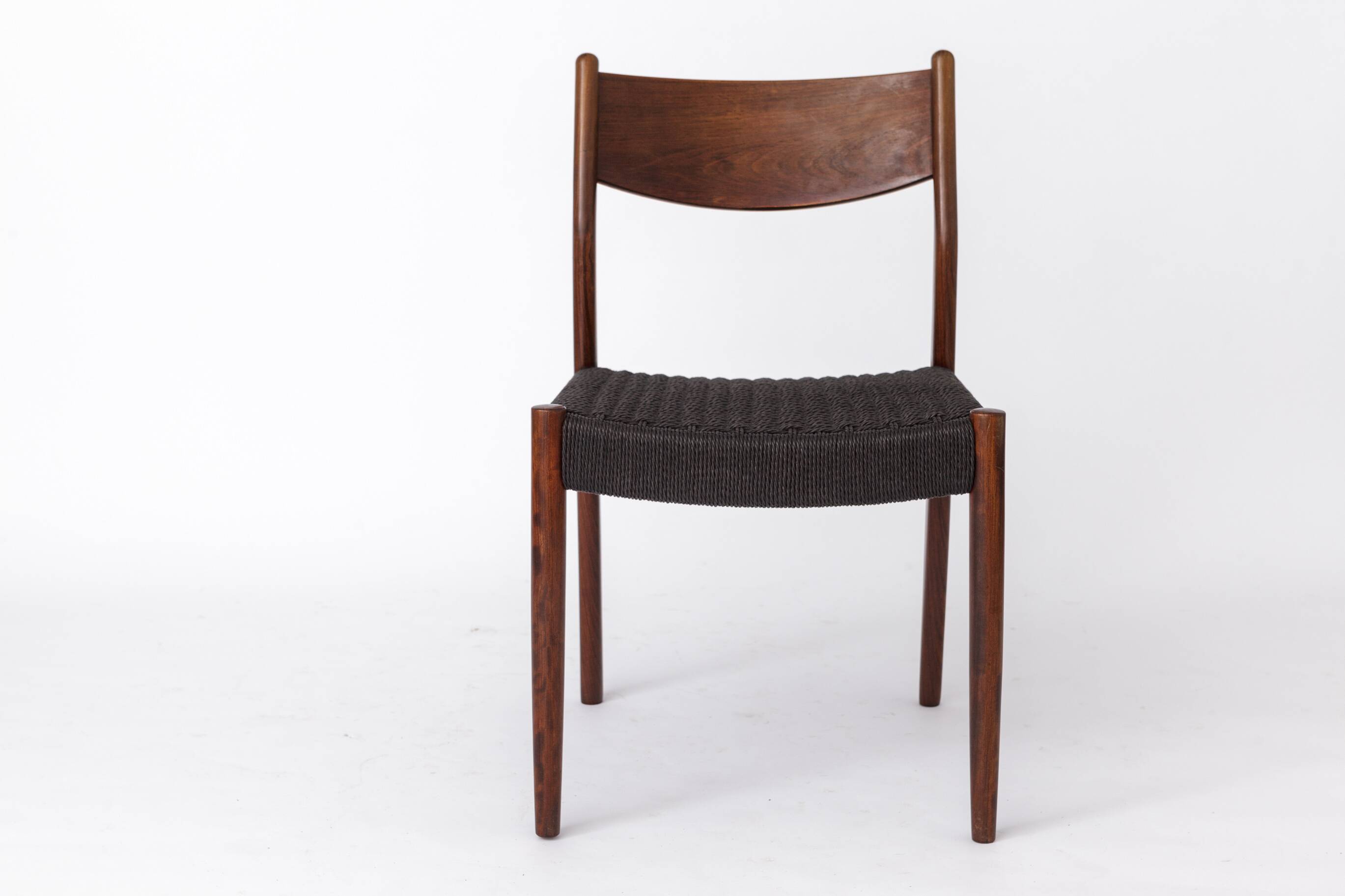 1 of 2 Vintage Fristho Franeker Teak Chair with Danish Cord Weaving – 1960s