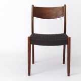 1 of 2 Vintage Fristho Franeker Teak Chair with Danish Cord Weaving – 1960s